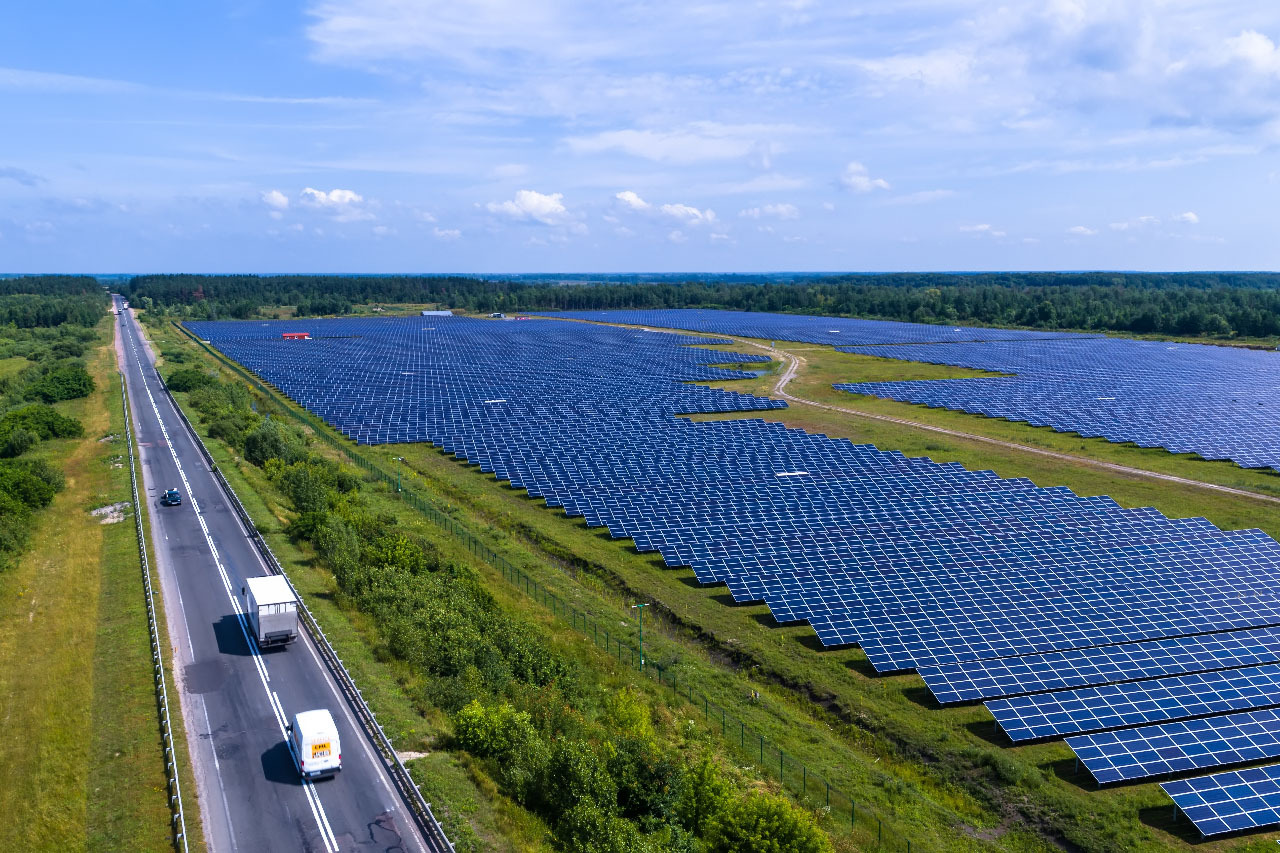 immagine strade fotovoltaiche